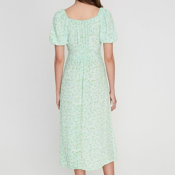 Faithfull the Brand - Lira Midi Dress in Merci Floral Print US 8/Large NWT - Picture 8 of 10